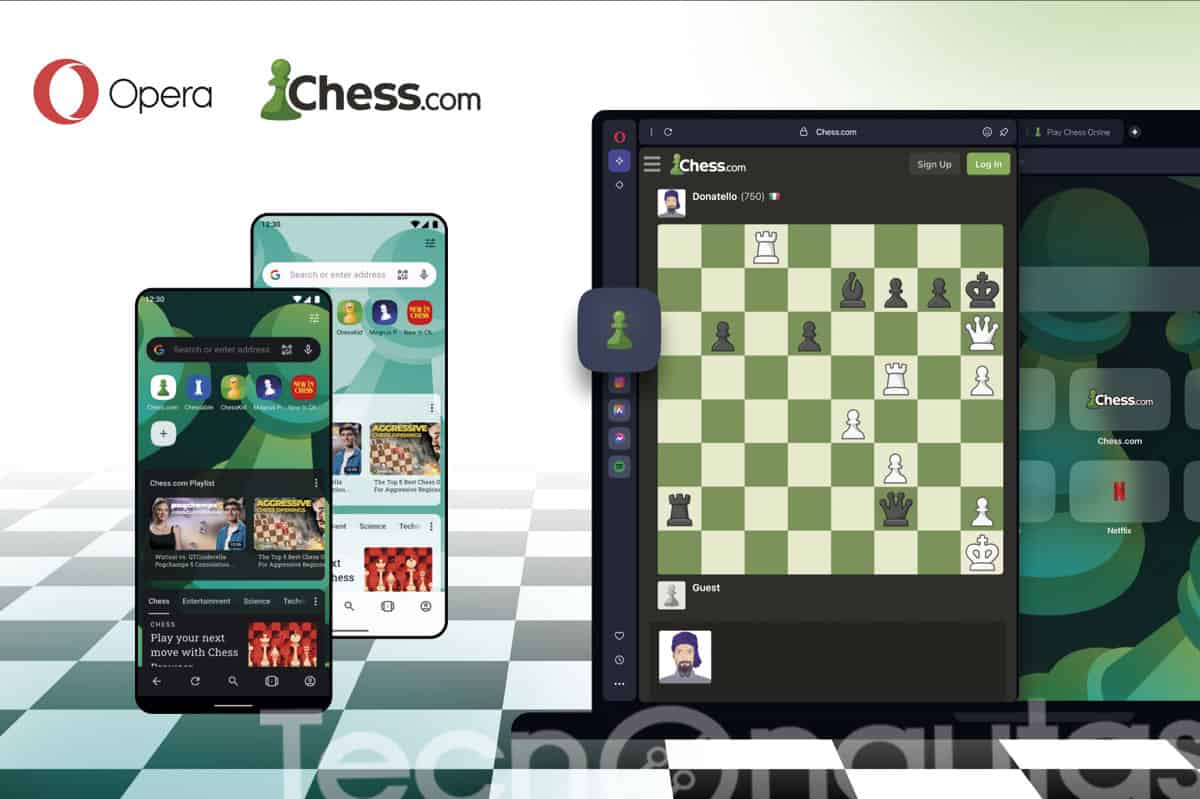 Opera Y Chess Crean Un Navegador Para Los Amantes Del Ajedrez