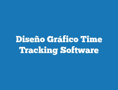 Diseño Gráfico Time Tracking Software