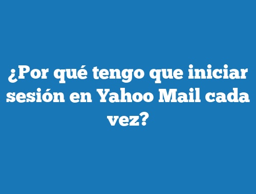 Yahoo Mail Espanol Iniciar Sesion Iniciar Sesion Yahoo 2020 02 04