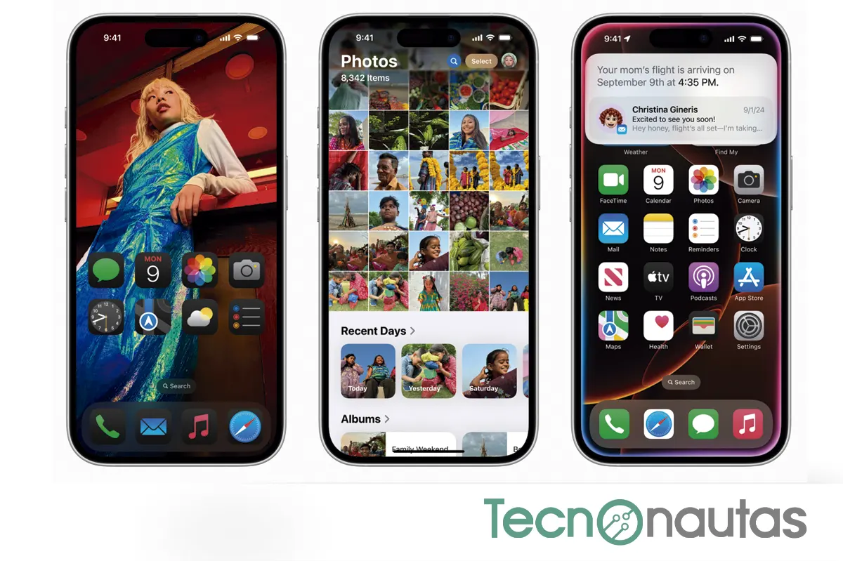 fotos en iOS 18