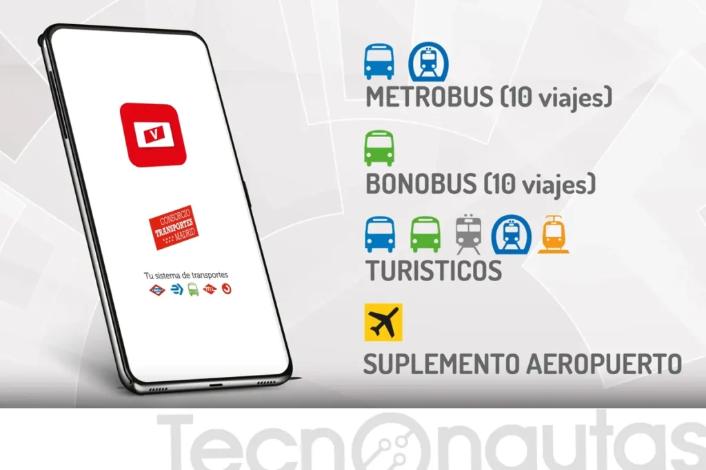 Tarjeta Transporte Virtual Comunidad de Madrid