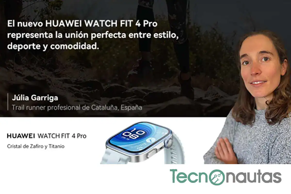 Júlia Garriga opina sobre el HUAWEI WATCH FIT 4 Pro, un reloj perfecto para running