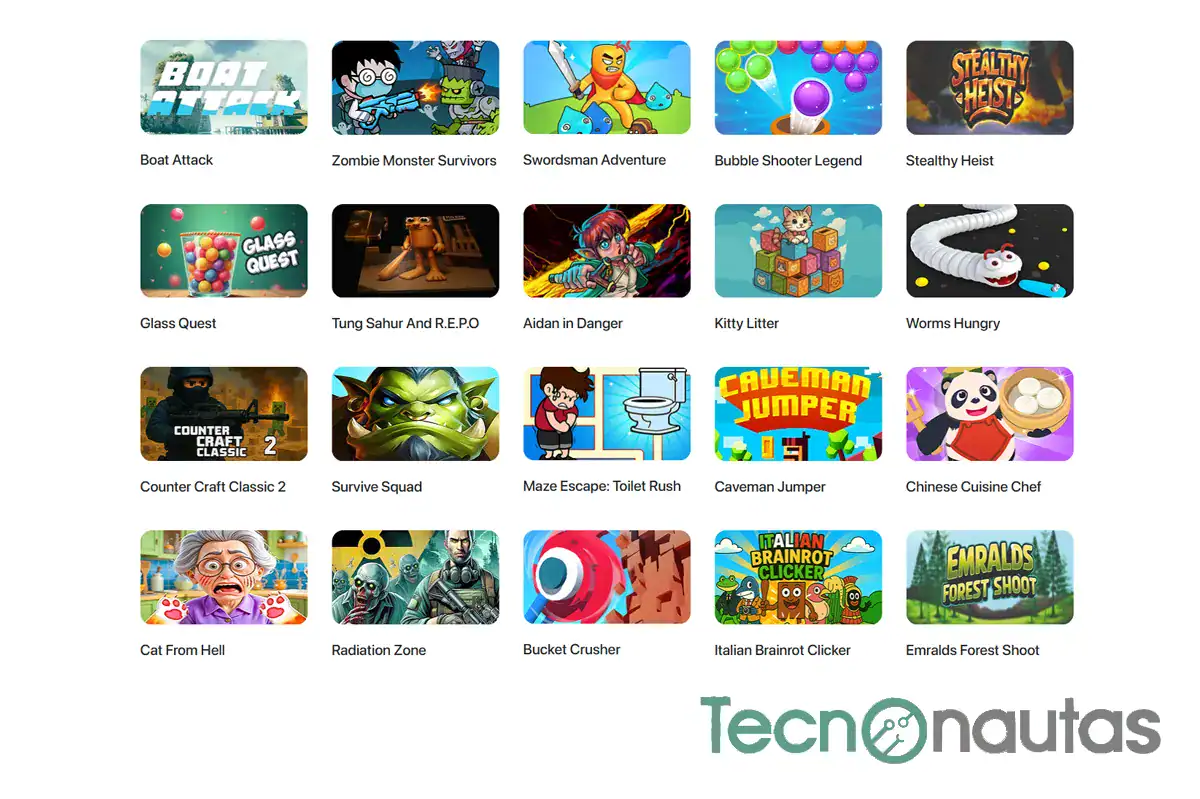 juegos populares TeleStore