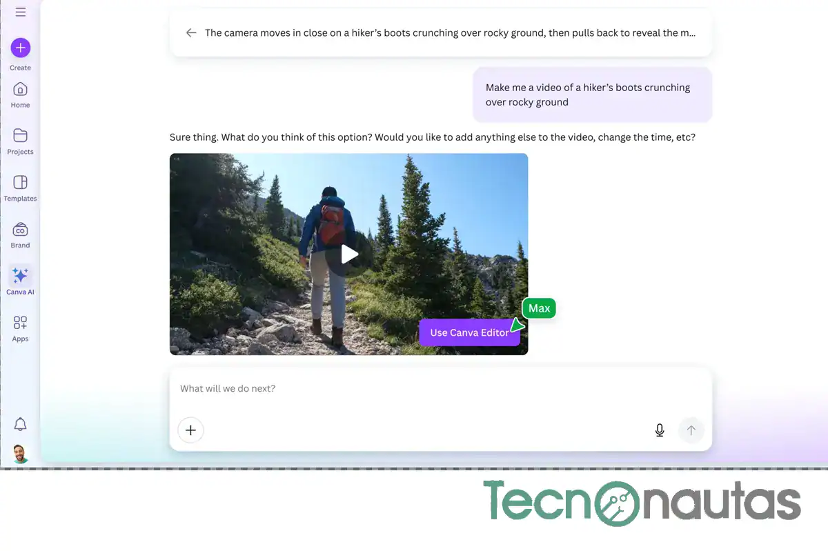 modelo Veo 3 de Google en Canva