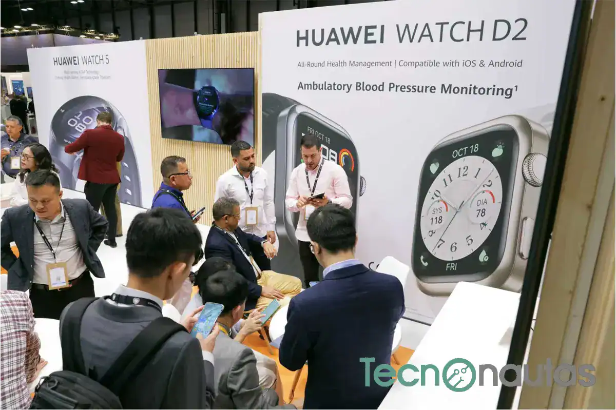 presentación HUAWEI WATCH D2
