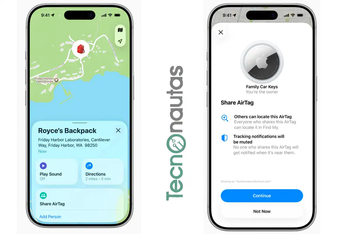 app buscar AirTag Apple