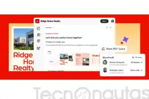 compartir archivos PDF IA Adobe